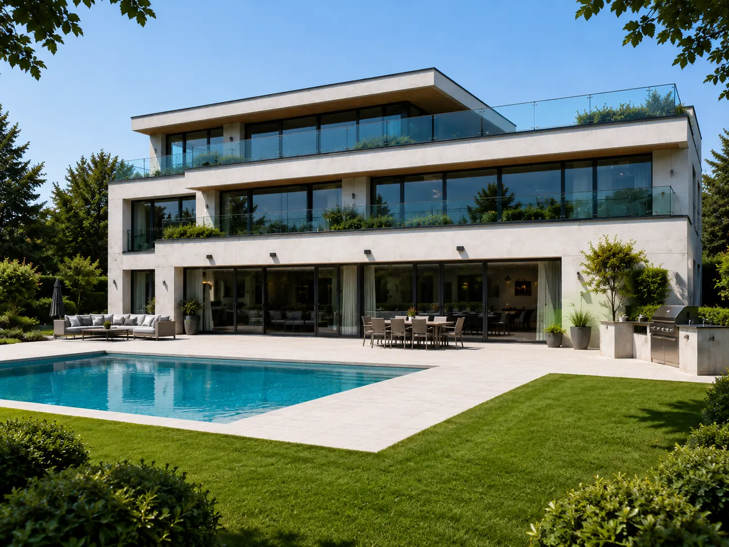 Privathaus in Riehen nach der Innenrenovation