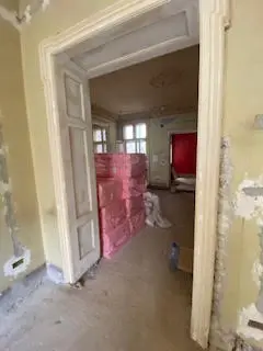Sanierungsphase der Altbauwohnung
