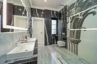 Badezimmer nach der Renovation