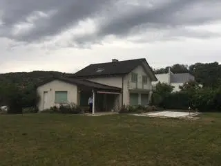 Grundstück und Ausgangslage für den Neubau in Bettingen