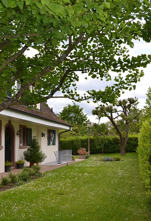 Landhausvilla in Riehen mit Garten