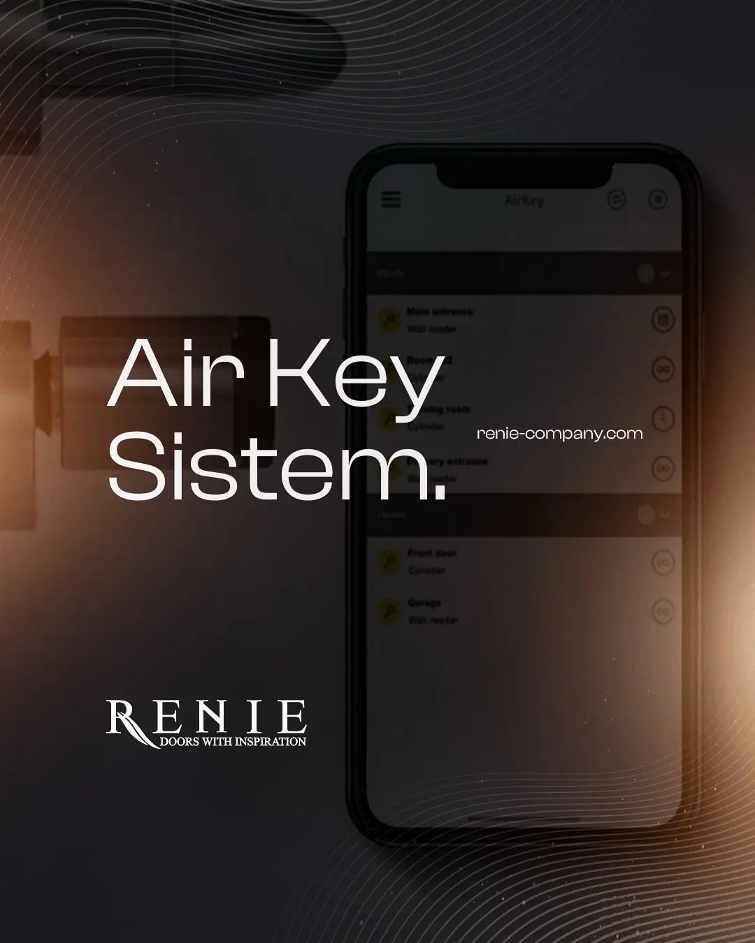 RENIE AirKey digitales Zutrittssystem